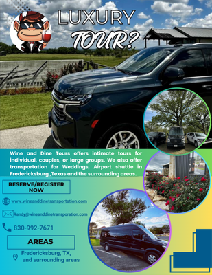 Fredericksburg, TX Best Tours - Experienced Drivers and very relaxing Tour Fredericksburg, TX Best Tours - Experienced Drivers and very relaxing Tour