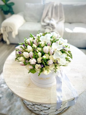 “Mothers Day Collection” - Celebrate Mom with our thoughtfully curated Mother’s Day Collection, designed to express love, gratitude, and appreciation in the most beautiful way. Each arrangement features premium, hand-selected blooms in soft, romantic palettes and fresh seasonal textures - crafted to make her feel truly special.
From timeless roses to lush Garden-inspired designs, every piece is arranged with care and artistry, perfect for honoring the women who mean the most.
Whether you’re gifting a classic bouquet or a statement arrangement, our creations are made to leave a lasting impression and brighten the day. “Mothers Day Collection” - Celebrate Mom with our thoughtfully curated Mother’s Day Collection, designed to express love, gratitude, and appreciation in the most beautiful way. Each arrangement features premium, hand-selected blooms in soft, romantic palettes and fresh seasonal textures - crafted to make her feel truly special.
From timeless roses to lush Garden-inspired designs, every piece is arranged with care and artistry, perfect for honoring the women who mean the most.
Whether you’re gifting a classic bouquet or a statement arrangement, our creations are made to leave a lasting impression and brighten the day.