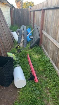 Junk removal - Customer called us for a free quote. Quoted him $70 he agreed and we got right to work only took about 15 minutes customer was happy & satisfied to claim his space back! Junk removal - Customer called us for a free quote. Quoted him $70 he agreed and we got right to work only took about 15 minutes customer was happy & satisfied to claim his space back!