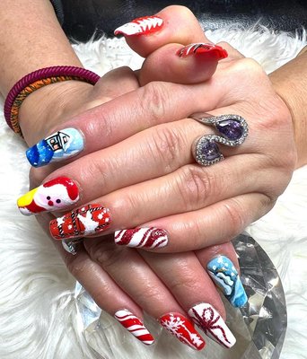 Nails Arts and Styles! - At HN Passion Nails, our commitment is to our clients and our goal is to ensure your complete satisfaction with all of our services. We hope that we can make your visit memorable.
