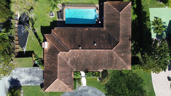 Roof Cleaning - This job took us a couple long and hard hours but at the end of the day I think it's safe to assume it was worth it!