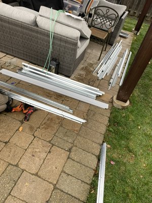 Shed assembly - Our team assembled a shed for our client in Schaumburg Shed assembly - Our team assembled a shed for our client in Schaumburg