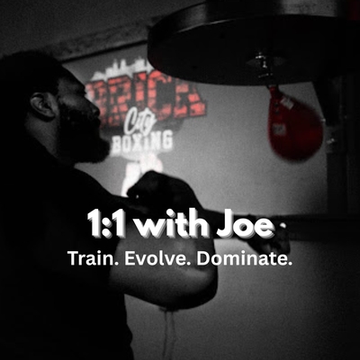 1:1 with Joe Hanks - Train one-on-one with a former heavyweight champion in a fully personalized boxing experience. Joe’s private sessions are tailored to your goals—whether that’s improving boxing technique, building strength, boosting conditioning, or regaining confidence through disciplined training.
Each session blends authentic boxing fundamentals, pad work, conditioning, and mindset coaching, with Joe adjusting every detail to your fitness level and pace. You’ll get focused attention, real feedback, and a program designed for progress—not shortcuts.
This is elite-level coaching in a supportive, motivating environment—perfect for beginners who want hands-on guidance or experienced athletes looking to sharpen their edge. 1:1 with Joe Hanks - Train one-on-one with a former heavyweight champion in a fully personalized boxing experience. Joe’s private sessions are tailored to your goals—whether that’s improving boxing technique, building strength, boosting conditioning, or regaining confidence through disciplined training.
Each session blends authentic boxing fundamentals, pad work, conditioning, and mindset coaching, with Joe adjusting every detail to your fitness level and pace. You’ll get focused attention, real feedback, and a program designed for progress—not shortcuts.
This is elite-level coaching in a supportive, motivating environment—perfect for beginners who want hands-on guidance or experienced athletes looking to sharpen their edge.