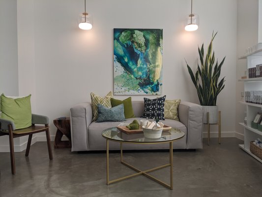 Aloe - Just a few photos of Aloe Skin + Body in our new location.  We will update frequently!   Online booking will return soon.