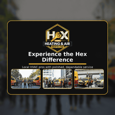 Hex HVAC - Hex HVAC - Reach out for a free estimate. Hex HVAC - Hex HVAC - Reach out for a free estimate.