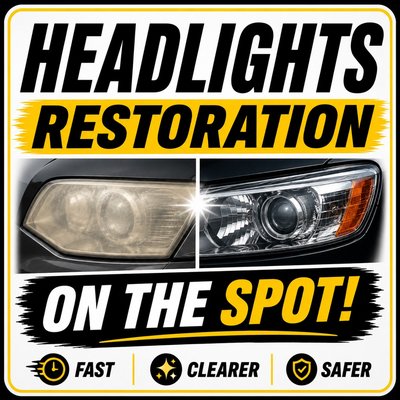 Head light restoration - ✨ Professional Headlight Restoration
Improve your vehicle’s appearance, visibility, and safety with professional headlight restoration. Over time, headlights can become cloudy, yellow, or hazy from sun exposure, weather, and road debris. I carefully clean, polish, and restore the headlight lenses to help remove oxidation and improve light output. A protective finish is applied to help maintain the restored appearance and extend the life of the lenses.
🏠 Convenient Door-to-Door Service
Get dependable automotive care wherever your vehicle is located. With a mobile mechanic, you can avoid the hassle of arranging transportation, waiting for hours at a shop, or having an otherwise drivable vehicle towed.
You stay where you are. I bring the tools, experience, and service to you—helping get your vehicle back on the road with less stress and greater convenience.
📍 Serving Orange County and surrounding areas. Head light restoration - ✨ Professional Headlight Restoration
Improve your vehicle’s appearance, visibility, and safety with professional headlight restoration. Over time, headlights can become cloudy, yellow, or hazy from sun exposure, weather, and road debris. I carefully clean, polish, and restore the headlight lenses to help remove oxidation and improve light output. A protective finish is applied to help maintain the restored appearance and extend the life of the lenses.
🏠 Convenient Door-to-Door Service
Get dependable automotive care wherever your vehicle is located. With a mobile mechanic, you can avoid the hassle of arranging transportation, waiting for hours at a shop, or having an otherwise drivable vehicle towed.
You stay where you are. I bring the tools, experience, and service to you—helping get your vehicle back on the road with less stress and greater convenience.
📍 Serving Orange County and surrounding areas.