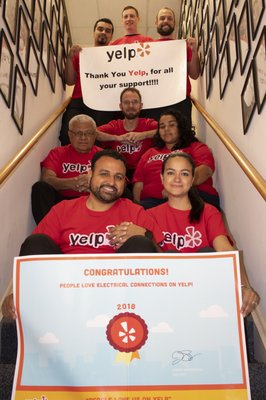 Awards - Recognition for our teams hard work is always great. We thank our customers for recognizing us.