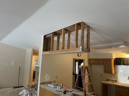 Oak And Pine Inc. Portfolio - These photos are from a variety of projects we have worked on over the last few months. Painting, Carpentry, Drywall repairs, and Remodels are all things we can help you with!