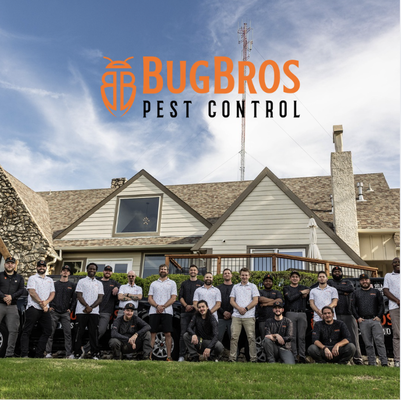 General Pest Control - BugBros provides fast, friendly residential pest control for ants, spiders, roaches, wasps, fleas, ticks, silverfish, crickets, earwigs, centipedes, millipedes, and other common household pests. Our local team inspects your home, treats active pest issues, and helps prevent future infestations with custom solutions, honest service, and our CRAZY HAPPY Guarantee. No contracts. Ever!