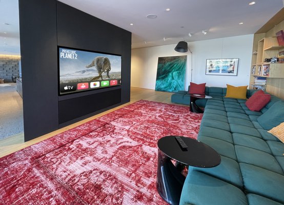 Silver Lake - This was part of larger project that incorporated AV, Crestron lighting , Lutron shades, motorized doors , security cameras , climate control and more. Silver Lake - This was part of larger project that incorporated AV, Crestron lighting , Lutron shades, motorized doors , security cameras , climate control and more.