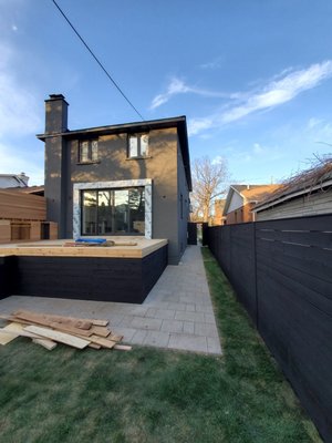Exterior refresh! - This exterior was old and bricks looked realy tired. With little love and tools we give to this house line of modern look. Everything was sp Exterior refresh! - This exterior was old and bricks looked realy tired. With little love and tools we give to this house line of modern look. Everything was sp