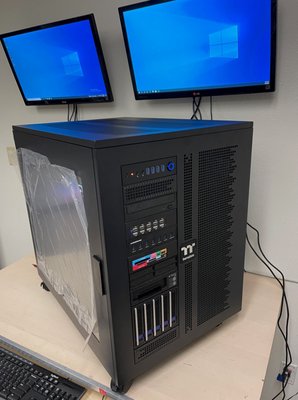 Arizona Department of Public Safety - These are current forensic workstations we built for various police departments in metro Phoenix. Really high end workstations with lots of components. Our technicians made everything worked together. Arizona Department of Public Safety - These are current forensic workstations we built for various police departments in metro Phoenix. Really high end workstations with lots of components. Our technicians made everything worked together.