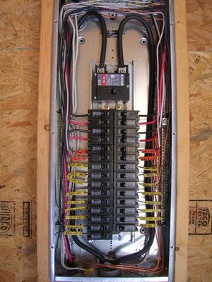 March 2023 panel service upgrade and EV charger install - This customer needed an upgrade to their existing Federal Pacific breaker panel. We replaced the main breaker panel with a new, replaced a garage subpanel, and installed a new circuit for a Tesla level 2 in home electric vehicle charger. March 2023 panel service upgrade and EV charger install - This customer needed an upgrade to their existing Federal Pacific breaker panel. We replaced the main breaker panel with a new, replaced a garage subpanel, and installed a new circuit for a Tesla level 2 in home electric vehicle charger.
