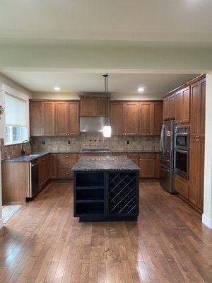Snohomish Full Kitchen Remodel - This kitchen remodel transformed an outdated space into a modern, stylish haven. We started by completely gutting the old kitchen, removing everything down to the bare walls.