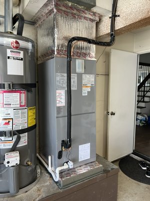 Full system replacement in San Diego County. - Replacement of the system with a new AC Pro.