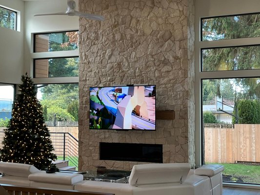 TV Mounting - Experience the seamless integration of technology and aesthetics with our TV mounting service. We ensure meticulous installations, harmonizing modern entertainment with the natural charm of stone or any other type of wall you might have, delivering a perfect blend of functionality and style. TV Mounting - Experience the seamless integration of technology and aesthetics with our TV mounting service. We ensure meticulous installations, harmonizing modern entertainment with the natural charm of stone or any other type of wall you might have, delivering a perfect blend of functionality and style.
