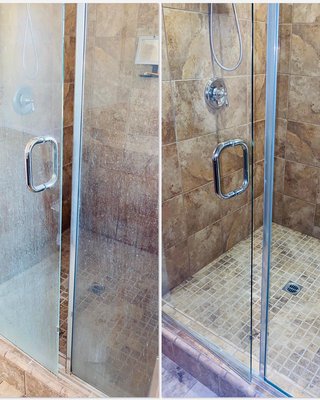 Bathroom Cleaning - Before & After - Bathroom detailing