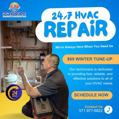 From Struggling System to Reliable Comfort — A Complete Upgrade - This homeowner was dealing with inconsistent water temperatures, high water bills, and an outdated system that just couldn’t keep up.
After a full evaluation, we replaced the system with a properly sized, high-efficiency unit — and the results speak for themselves:
✅ Even water temperatures throughout the home
✅ Improved water pressure
✅ Lower monthly water costs
✅ Peace of mind
At ProVac, we don’t just replace systems — we provide long-term comfort solutions tailored to your home and family.
Because we’re not comfortable until you are.
📞 571-977-6822
🌐 provacheatingandcooling.com From Struggling System to Reliable Comfort — A Complete Upgrade - This homeowner was dealing with inconsistent water temperatures, high water bills, and an outdated system that just couldn’t keep up.
After a full evaluation, we replaced the system with a properly sized, high-efficiency unit — and the results speak for themselves:
✅ Even water temperatures throughout the home
✅ Improved water pressure
✅ Lower monthly water costs
✅ Peace of mind
At ProVac, we don’t just replace systems — we provide long-term comfort solutions tailored to your home and family.
Because we’re not comfortable until you are.
📞 571-977-6822
🌐 provacheatingandcooling.com