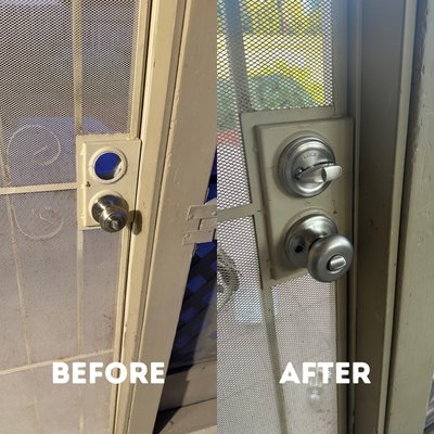 Standard Residential Lock Replacement - A customer in Rancho Cordova reached out wanting to change the locks for 9 locks he has. His locks are all standard locks and they provide low security to his new home, we recommended him to get the high security locks, these locks are pick proof and hard to penetrate.

We scheduled the job and we showed up and started working on taking off all the standard locks and replaced them with high security locks that ensures the safety of his new home.

If you have standard locks and looking to increase the security of your home, feel free to reach out to us. We provide FREE NO OBLIGATION quotes.

Call us or text us at 916-544-4204
Or visit our website: www.horizonlocks.com