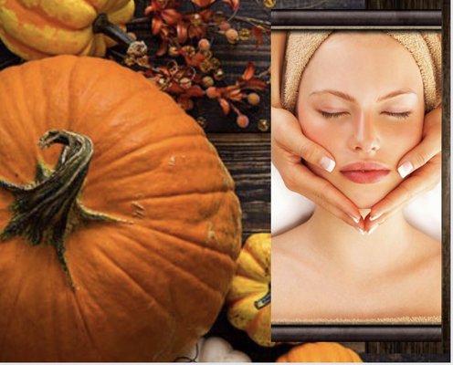 ‘Tis The Peel Season! - ‘Tis The Season for PEELS! 

Whether you love pumpkin or just peels in general we are here for it! 

Peels provide a long list of benefits such as:
Protects against UV rays & free radicals.
Fades discoloration.
Balances texture.
Minimizes fine lines & wrinkles.
Treats acne
& the list goes on….