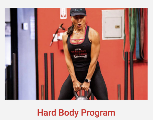 Hard Body Program - The 42 Day Hardbody Program is designed for individuals who are currently active and want to take their fitness to the next level. The Program is 42 Days long in which the goal is to lose 5% body fat within that time frame.
The program includes workouts that incorporate high intensity interval training and weight training. The program also includes optional nutritional guidance, support and accountability. All participants attend a nutrition seminar prior to the start of the program to discuss their customized meal plan, get an understanding of the important role nutrition plays in this program, to get educated on supplementation and to get acclimated to their new weight training routine.
Not only do clients receive support through all Camp employees, but the clients also receive online support through the private Facebook group created for 42 Day Hard Body clients only. All clients will get a total of 3 body fat reading throughout The program to ensure they are on track to meet their goal by the end of the program.
1) Workouts In Our Gym:
- Unlimited workouts.
- Bootcamp style classes focused on HIIT High intensity interval training (circuit training).
- Our classes are 50 minutes long.
- Our classes first start off with a warm up, then a light stretch, then the trainers will separate the class into stations.
- Our certified and experienced trainers will demonstrate every single station giving modifications at the same time if needed.
- Everyone works out at their pace. No one is compared to each other. Only competing with yourself.
- This workout is designed to give you the best possible workout in 50 min. HIIT training allows us to bring your heart rate up and down in-between stations which in turn helps you burn the optimal number of calories and creating muscle confusion, which means your body is working at the highest level. You can burn 600-800 calories in just one class.
2) Optional Meal Plan:
- We will tell you what to eat, when to eat and how much to eat. There is literally no guess work for you.
- Prior to the program starting, we hold a nutrition seminar where we give you our nutritional booklet that you will follow for your program.
- You’ll be eating every 2 ½ to 3 hours. You won’t be going hungry.
- You’ll be also drinking at least 1 gallon of water a day.
- You’ll be eating real food such as lean protein, complex carbs and green leafy vegetables.
- We will show and explain to you the importance of food prepping.
- We will be weighing you in every Monday to make sure you are on the correct path for losing the 20 pounds.
3) Support:
- Support is the most important component of the program.
- At the Camp, everyone here is supporting you and never tearing you down. It is a safe place.
We have local and online support. Hard Body Program - The 42 Day Hardbody Program is designed for individuals who are currently active and want to take their fitness to the next level. The Program is 42 Days long in which the goal is to lose 5% body fat within that time frame.
The program includes workouts that incorporate high intensity interval training and weight training. The program also includes optional nutritional guidance, support and accountability. All participants attend a nutrition seminar prior to the start of the program to discuss their customized meal plan, get an understanding of the important role nutrition plays in this program, to get educated on supplementation and to get acclimated to their new weight training routine.
Not only do clients receive support through all Camp employees, but the clients also receive online support through the private Facebook group created for 42 Day Hard Body clients only. All clients will get a total of 3 body fat reading throughout The program to ensure they are on track to meet their goal by the end of the program.
1) Workouts In Our Gym:
- Unlimited workouts.
- Bootcamp style classes focused on HIIT High intensity interval training (circuit training).
- Our classes are 50 minutes long.
- Our classes first start off with a warm up, then a light stretch, then the trainers will separate the class into stations.
- Our certified and experienced trainers will demonstrate every single station giving modifications at the same time if needed.
- Everyone works out at their pace. No one is compared to each other. Only competing with yourself.
- This workout is designed to give you the best possible workout in 50 min. HIIT training allows us to bring your heart rate up and down in-between stations which in turn helps you burn the optimal number of calories and creating muscle confusion, which means your body is working at the highest level. You can burn 600-800 calories in just one class.
2) Optional Meal Plan:
- We will tell you what to eat, when to eat and how much to eat. There is literally no guess work for you.
- Prior to the program starting, we hold a nutrition seminar where we give you our nutritional booklet that you will follow for your program.
- You’ll be eating every 2 ½ to 3 hours. You won’t be going hungry.
- You’ll be also drinking at least 1 gallon of water a day.
- You’ll be eating real food such as lean protein, complex carbs and green leafy vegetables.
- We will show and explain to you the importance of food prepping.
- We will be weighing you in every Monday to make sure you are on the correct path for losing the 20 pounds.
3) Support:
- Support is the most important component of the program.
- At the Camp, everyone here is supporting you and never tearing you down. It is a safe place.
We have local and online support.