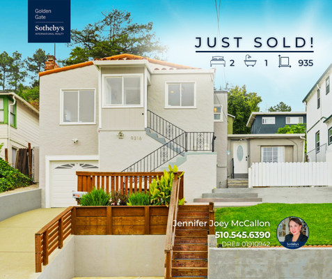 9316 LAWLOR ST. OAKLAND, CA 94605. - What a long and winding road this sale has been! After working with this seller for over a year navigating permit problems, construction complications, and twists tossed by the City of Oakland, we finally got the job done. This one was a fight, but we secured the close this Monday!
All along, my seller has been an absolute delight to work with, even when the process got messy.
We priced strategically at $499K to attract the right buyers. Because I don't play games with "over asking" postcards. My priority is getting the right price and a firm closing for you.
I don’t just list homes; I solve problems. (We closed at $600k!) 9316 LAWLOR ST. OAKLAND, CA 94605. - What a long and winding road this sale has been! After working with this seller for over a year navigating permit problems, construction complications, and twists tossed by the City of Oakland, we finally got the job done. This one was a fight, but we secured the close this Monday!
All along, my seller has been an absolute delight to work with, even when the process got messy.
We priced strategically at $499K to attract the right buyers. Because I don't play games with "over asking" postcards. My priority is getting the right price and a firm closing for you.
I don’t just list homes; I solve problems. (We closed at $600k!)