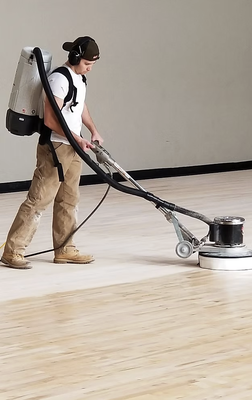 Refinishing - Hardwood
Refinishing
Revitalize the beauty of your floors with our expert refinishing service, designed to restore them to their former splendor. Our skilled team guarantees a flawless and breathtaking transformation. Wood floors are timeless, exuding warmth and character that create a welcoming ambiance. However, over time, their luster can fade due to wear, making refinishing essential to maintain their charm. Refinishing - Hardwood
Refinishing
Revitalize the beauty of your floors with our expert refinishing service, designed to restore them to their former splendor. Our skilled team guarantees a flawless and breathtaking transformation. Wood floors are timeless, exuding warmth and character that create a welcoming ambiance. However, over time, their luster can fade due to wear, making refinishing essential to maintain their charm.