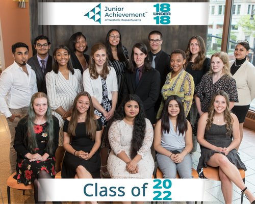 Junior Achievement 2022 - The Junior Achievement of Western Massachusetts’ 18 Under 18, sponsored by Teddy Bear Pools, provides an opportunity to recognize outstanding young people throughout Western Massachusetts and honor these up-and-comers who exemplify innovative spirit, leadership and community involvement.