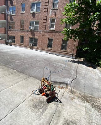 Garage roof drain service - Terrace gardens apartments Brooklyn New York Garage roof drain service - Terrace gardens apartments Brooklyn New York
