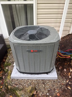 Full System Install - We upgraded this home with a brand-new high-efficiency furnace and air conditioning system. The old equipment was safely removed, and we installed a modern furnace with a matching coil and condenser for reliable year-round comfort.
Our team made sure everything was set up the right way — from a level pad for the outdoor unit to updated electrical, drainage, and thermostat installation. The result is a clean, efficient system designed to keep this home comfortable in every season while helping lower energy costs. Full System Install - We upgraded this home with a brand-new high-efficiency furnace and air conditioning system. The old equipment was safely removed, and we installed a modern furnace with a matching coil and condenser for reliable year-round comfort.
Our team made sure everything was set up the right way — from a level pad for the outdoor unit to updated electrical, drainage, and thermostat installation. The result is a clean, efficient system designed to keep this home comfortable in every season while helping lower energy costs.