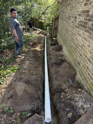 French drain - Criss Cross Construction provides effective and long-lasting French drain installations to solve drainage issues and protect your property. We design each system to safely move water away from your home, preventing pooling, foundation damage, soil erosion, and wet spots in your yard. Our team handles everything from trenching and proper grading to rock bedding and high-quality perforated pipe installation. We take pride in clean workmanship, reliable communication, and results that keep your property dry and protected for years to come. French drain - Criss Cross Construction provides effective and long-lasting French drain installations to solve drainage issues and protect your property. We design each system to safely move water away from your home, preventing pooling, foundation damage, soil erosion, and wet spots in your yard. Our team handles everything from trenching and proper grading to rock bedding and high-quality perforated pipe installation. We take pride in clean workmanship, reliable communication, and results that keep your property dry and protected for years to come.