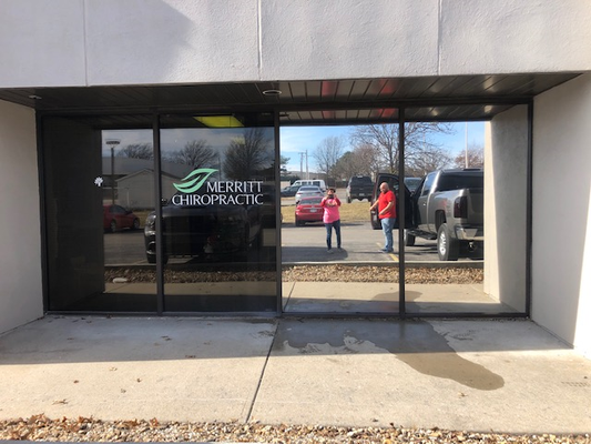 Commercial Window Tint - This professional office needed to reduce the heat and glare, and increase privacy in their treatment room.  We professionally applied XPEL Brand "One-Way" tint, and they absolutely love the fact that it affords their clients absolute privacy, while enabling them to still see out!  The room is dramatically cooler in the hot summer months as well!