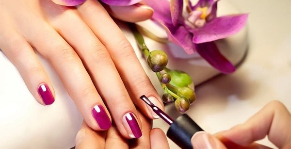 Basic Manicure - Luxury trim, soak and color of your choice.