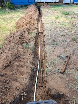 Trenching - Different Jobs of trenching for water lines