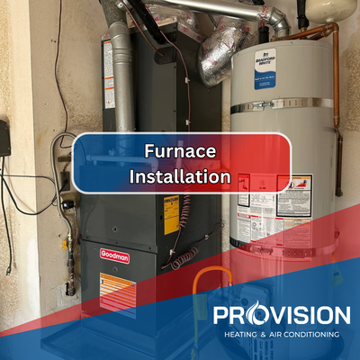 Furnace Installation - At Provision Heating & Air Conditioning, we specialize in professional furnace installation, ensuring your home stays warm and welcoming no matter the weather.
Choosing the right furnace installation service is more than just selecting a heating system; it’s about creating a cozy and energy-efficient living space for you and your family. With Provision Heating & Air Conditioning, you get more than just a new furnace; you receive a commitment to quality, efficiency, and reliable furnace installation service that lasts for years. Furnace Installation - At Provision Heating & Air Conditioning, we specialize in professional furnace installation, ensuring your home stays warm and welcoming no matter the weather.
Choosing the right furnace installation service is more than just selecting a heating system; it’s about creating a cozy and energy-efficient living space for you and your family. With Provision Heating & Air Conditioning, you get more than just a new furnace; you receive a commitment to quality, efficiency, and reliable furnace installation service that lasts for years.