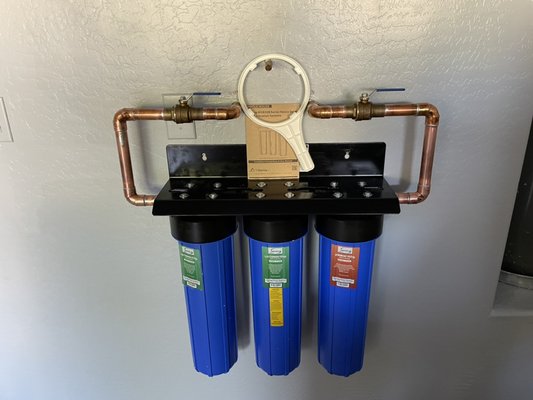 3 stage filter install - 3 stage whole home filtration system installed
Please call of text for a free estimate 909 908 9194 3 stage filter install - 3 stage whole home filtration system installed
Please call of text for a free estimate 909 908 9194