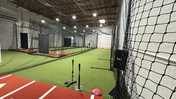 Batting cage - Here are out cages. Pro cafe is a full dize 70x14x14 ft cage Batting cage - Here are out cages. Pro cafe is a full dize 70x14x14 ft cage