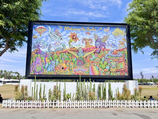 World Record Coachella Mural: EMEK x Monster Media Inc. - The Emek Coachella mural is a heavy-hitter. You want to focus on the World Record scale and the technical engineering required to pull it off.
Project Name
World-Record Mural: EMEK x Coachella 2026
The Description
To kick off Coachella 2026, Monster Media Inc. engineered and produced a world-record-breaking mural for legendary artist EMEK. Spanning the entrance to the festival grounds, this massive grand-format installation serves as the primary visual landmark for hundreds of thousands of attendees.
The Challenge: Scaling EMEK’s intricate, psychedelic detail to an industrial level while ensuring the installation could withstand intense desert winds and 100°F+ heat.
The Engineering: Produced at our 100% solar-powered Riverside facility, 16-4x8 wood panels printed with precision with UV-curable inks to ensure color saturation that stays vibrant throughout the festival. This project defines our Master Series Execution—merging industrial-scale manufacturing with fine-art fidelity.
Project Specs:
Artist: EMEK
Scale: World Record Grand-Format Installation
Power: 100% Solar-Produced
Location: Indio, CA (Coachella 2026) World Record Coachella Mural: EMEK x Monster Media Inc. - The Emek Coachella mural is a heavy-hitter. You want to focus on the World Record scale and the technical engineering required to pull it off.
Project Name
World-Record Mural: EMEK x Coachella 2026
The Description
To kick off Coachella 2026, Monster Media Inc. engineered and produced a world-record-breaking mural for legendary artist EMEK. Spanning the entrance to the festival grounds, this massive grand-format installation serves as the primary visual landmark for hundreds of thousands of attendees.
The Challenge: Scaling EMEK’s intricate, psychedelic detail to an industrial level while ensuring the installation could withstand intense desert winds and 100°F+ heat.
The Engineering: Produced at our 100% solar-powered Riverside facility, 16-4x8 wood panels printed with precision with UV-curable inks to ensure color saturation that stays vibrant throughout the festival. This project defines our Master Series Execution—merging industrial-scale manufacturing with fine-art fidelity.
Project Specs:
Artist: EMEK
Scale: World Record Grand-Format Installation
Power: 100% Solar-Produced
Location: Indio, CA (Coachella 2026)