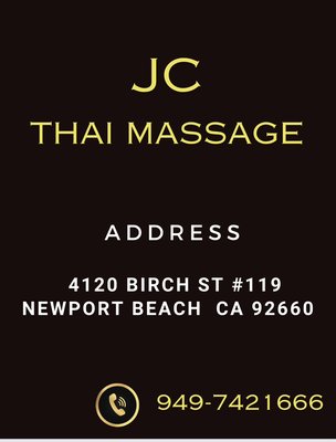 JC Thai Massage - I’m offering 15% off for first time visit. This discount can use with any of our services JC Thai Massage - I’m offering 15% off for first time visit. This discount can use with any of our services
