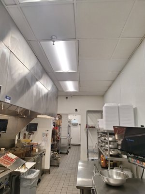 Commercial Kitchen Cleaning - Deep cleaning a commercial kitchen space is one of the most satisfying jobs, we do it all from small to large kitchens. Give us a call today to get your kitchen looking like this.