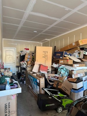 Garage cleanout - This garage was full of old boxes and furniture along with other things, Silver State Junk Removal got this customer all cleaned out and swept up ready for whatever project they have next! Garage cleanout - This garage was full of old boxes and furniture along with other things, Silver State Junk Removal got this customer all cleaned out and swept up ready for whatever project they have next!