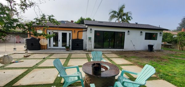Modern ADU Build & Exterior Integration - This ADU project involved the complete construction of a modern accessory dwelling unit, seamlessly integrated into the existing backyard layout. Our scope covered everything from foundation and framing to high-end interior finishes, bathroom installation, energy-efficient windows, and sliding glass doors. The result is a private, fully functional living space that adds both value and versatility to the property—perfect for guests, rentals, or extended family. Modern ADU Build & Exterior Integration - This ADU project involved the complete construction of a modern accessory dwelling unit, seamlessly integrated into the existing backyard layout. Our scope covered everything from foundation and framing to high-end interior finishes, bathroom installation, energy-efficient windows, and sliding glass doors. The result is a private, fully functional living space that adds both value and versatility to the property—perfect for guests, rentals, or extended family.