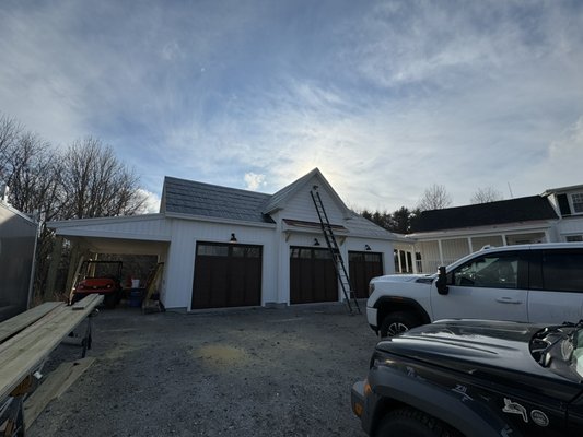 Garage In Lewiston - Pic of a new garage. Garage In Lewiston - Pic of a new garage.