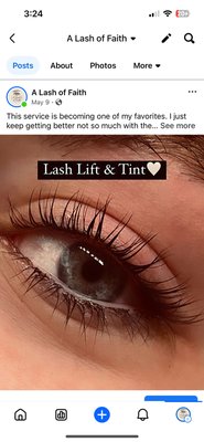 Portfolio for A Lash of faith - A Lash of Faith isn’t just about beauty — it’s about purpose, peace, and walking boldly in faith (with fabulous lashes, of course). Every set is crafted with intention, prayer, and a whole lot of love — because around here, we don’t just serve looks… we serve Kingdom confidence.

This isn’t your average lash studio. It’s where glam meets grace. Rooted in faith and built on trust, A Lash of Faith is a place where women leave not just looking good, but feeling unstoppable — inside and out.

Whether you’re here for a lift, a tint, or a full-volume slay, know this: you’re stepping into a space that’s faith-filled, feel-good, and full of favor. Because here, it’s more than lashes — it’s a ministry through beauty.

Let your lashes and your light shine, girl. God’s not done with you yet!