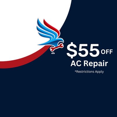$55 Off AC Repair! - ✓ 24-hour response time guaranteed
✓ Receive service within two hours
✓ 24-hour priority installation