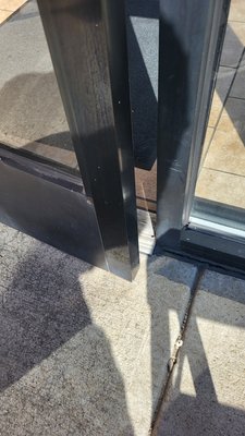 Door Repair - Do you have a door that is sagging, dragging not locking or unlocking well? Pivots or hinges worn out or rusted? We can install a continuous hinge that will solve all of those problems! You don't have to replace your door, just the hinge! Yeah, we can do that! Door Repair - Do you have a door that is sagging, dragging not locking or unlocking well? Pivots or hinges worn out or rusted? We can install a continuous hinge that will solve all of those problems! You don't have to replace your door, just the hinge! Yeah, we can do that!