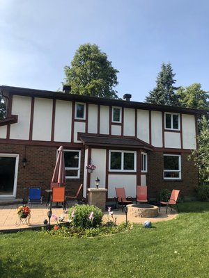 Installation new Eavestroughing - Your Eavestrough and exterior needs start here! Servicing Ottawa and surround areas!

- Licensed, Insured & Trained at heights
- Top quality professional grade material and workmanship WITH WARRANTY 
- True seamless hand made corners
- Any colour of your choice
- Eavestrough / Soffit / Fascia / Gutter Guards / Cleaning / Siding

Our advanced fastening system utilizes the very best hidden hanger on the market. This eliminates the old way of installing eavestrough with nails and ferrules which can be seen through the front of the eavestrough and loosen easier over time. We only uses a hidden bracket system including heavy duty brackets and screws, which are always screwed, never nailed.

Dangers of clogged gutters: 
- clogged gutters cause water to overflow and collect around the foundation of your home 
- during colder months excess water freezes and expands causing frost heave or cracks in your foundation wall 
- when the water backs up in your gutters, it also creates undetected roof leaks that can result in interior damage to walls and ceilings.