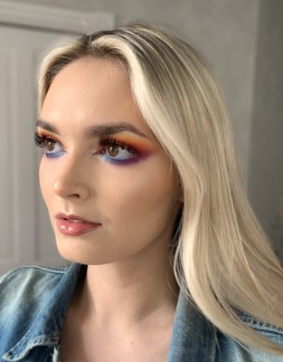Bold, Bright, Full Glam! - Now these are just a few of my full glam looks, as you can see, I LOVE working with color! I would definitely say working with bright colors are my specialty, but seeing my other work I love a soft, natural glam just as much! I want to show that I can do any look that I am given, whether its an idea in your head, or a reference photo, I can recreate it! I love a full coverage face with defined features, bold eyes, bold lips. I keep up with the trends, and love trying new things out! I love doing makeup for photoshoots, a night out, weddings, or just to treat yourself! Bold, Bright, Full Glam! - Now these are just a few of my full glam looks, as you can see, I LOVE working with color! I would definitely say working with bright colors are my specialty, but seeing my other work I love a soft, natural glam just as much! I want to show that I can do any look that I am given, whether its an idea in your head, or a reference photo, I can recreate it! I love a full coverage face with defined features, bold eyes, bold lips. I keep up with the trends, and love trying new things out! I love doing makeup for photoshoots, a night out, weddings, or just to treat yourself!