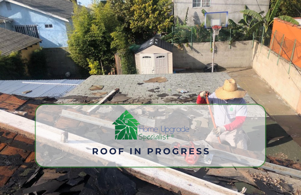Roof in progress - HUS Roofing Roof in progress - HUS Roofing