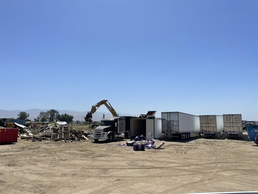 Property Cleanup - Huge Arvin Farming Company Yard Cleanup. 20 Plus Years of Junk Removed.